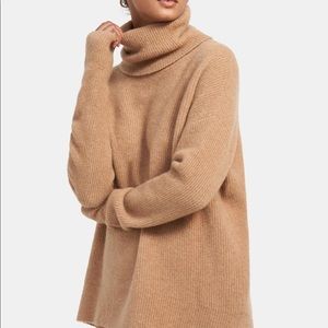 Deliciously soft oversized wool turtleneck